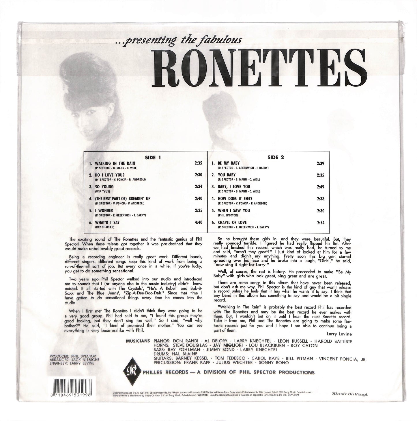 Presenting The Fabulous Ronettes Featuring Veronica