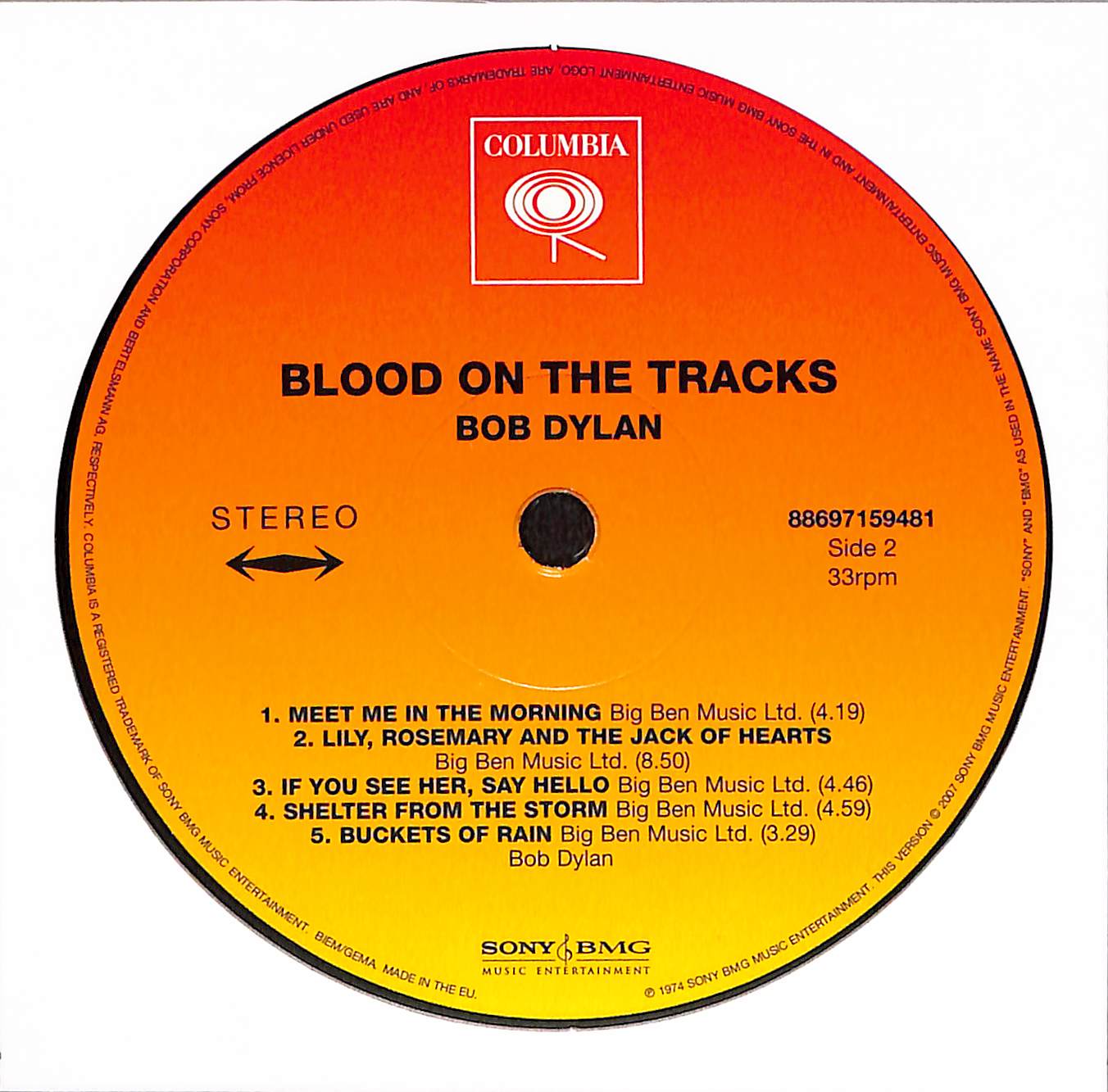 Blood On The Tracks