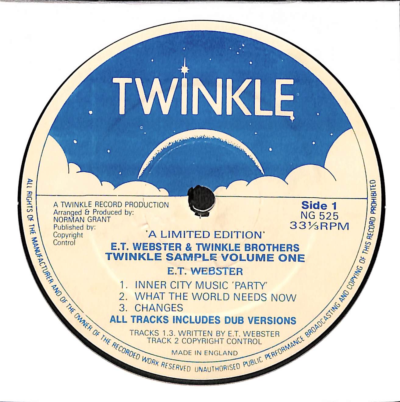 TWINKLE SAMPLE VOLUME ONE