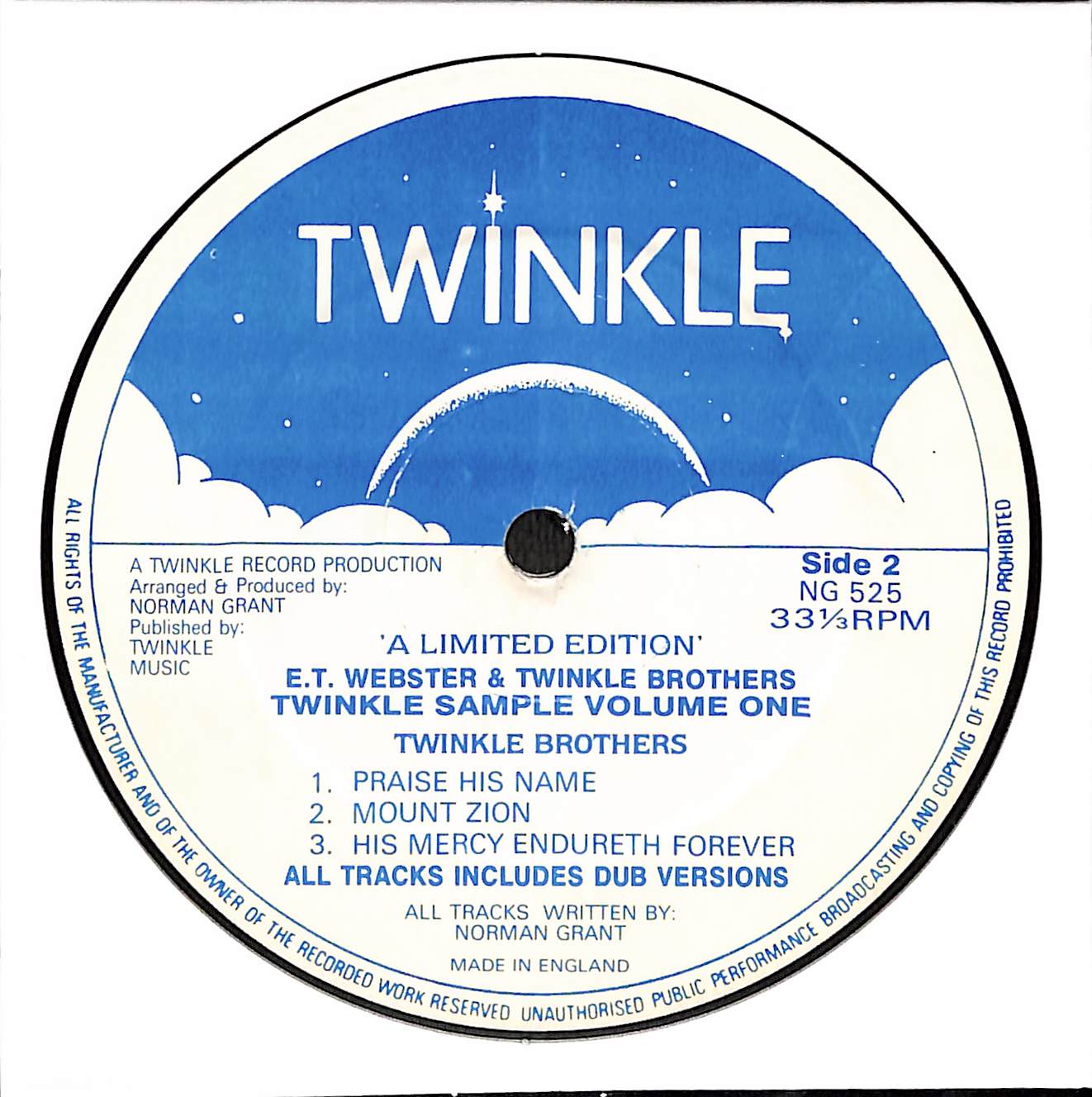 TWINKLE SAMPLE VOLUME ONE