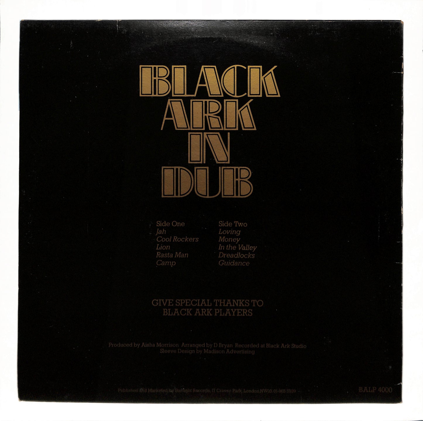 Black Ark In Dub