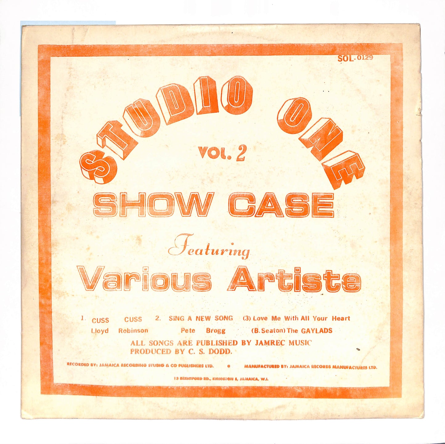 Studio One Show Case Vol. 2