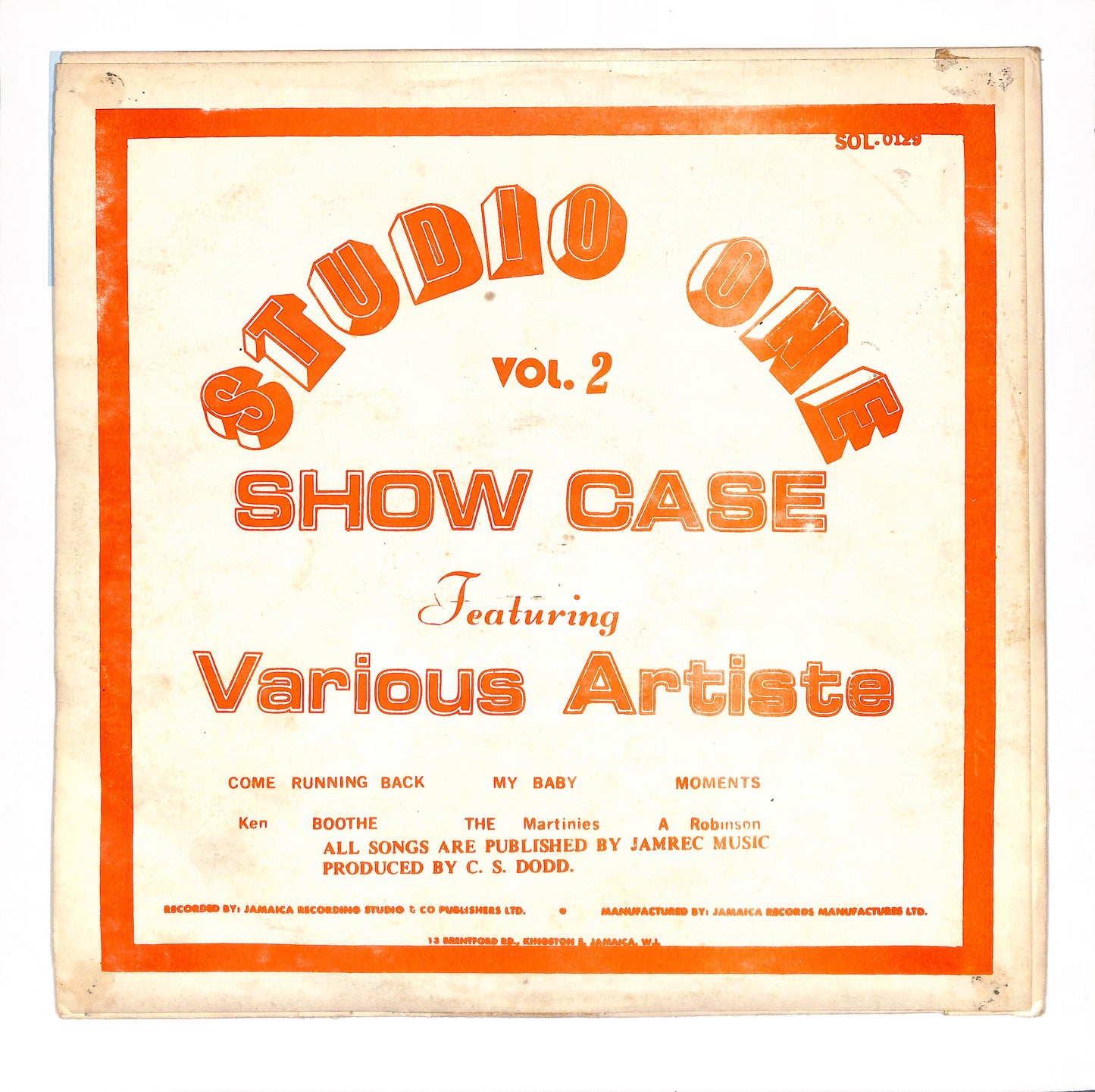 Studio One Show Case Vol. 2