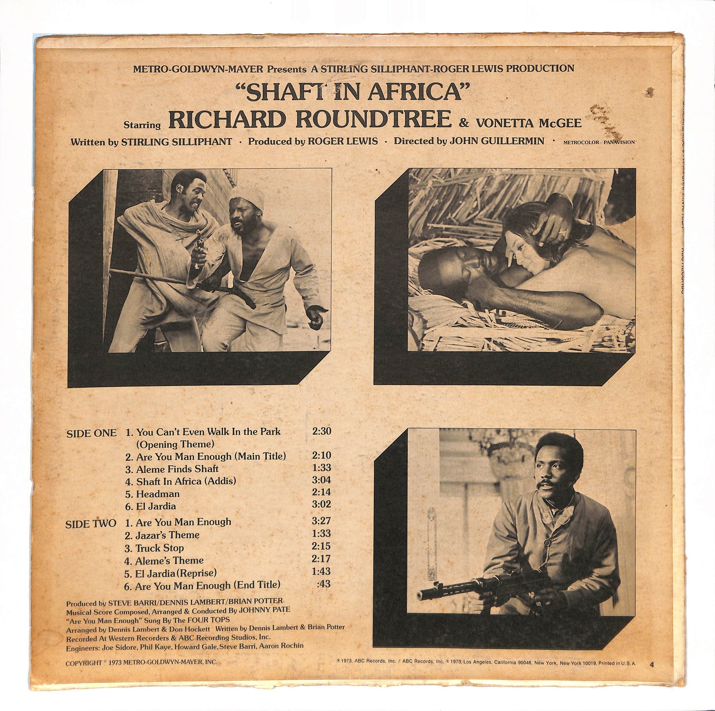 Original Music From The MGM Film "Shaft In Africa"