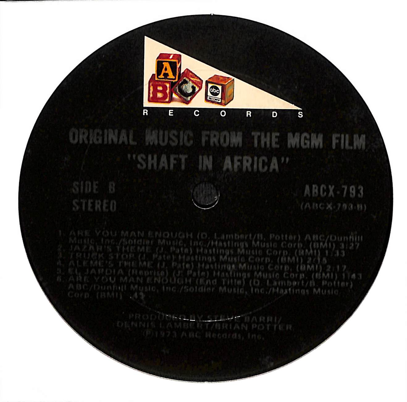 Original Music From The MGM Film "Shaft In Africa"