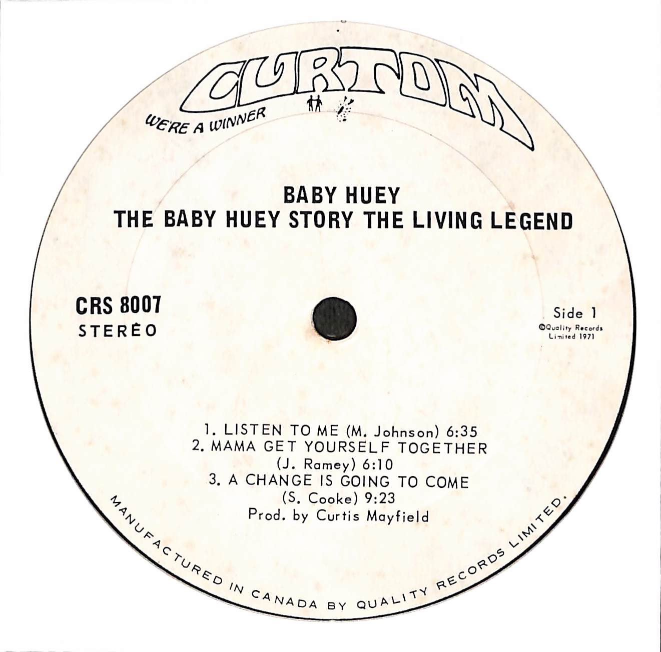 The Baby Huey Story - The Living Legend