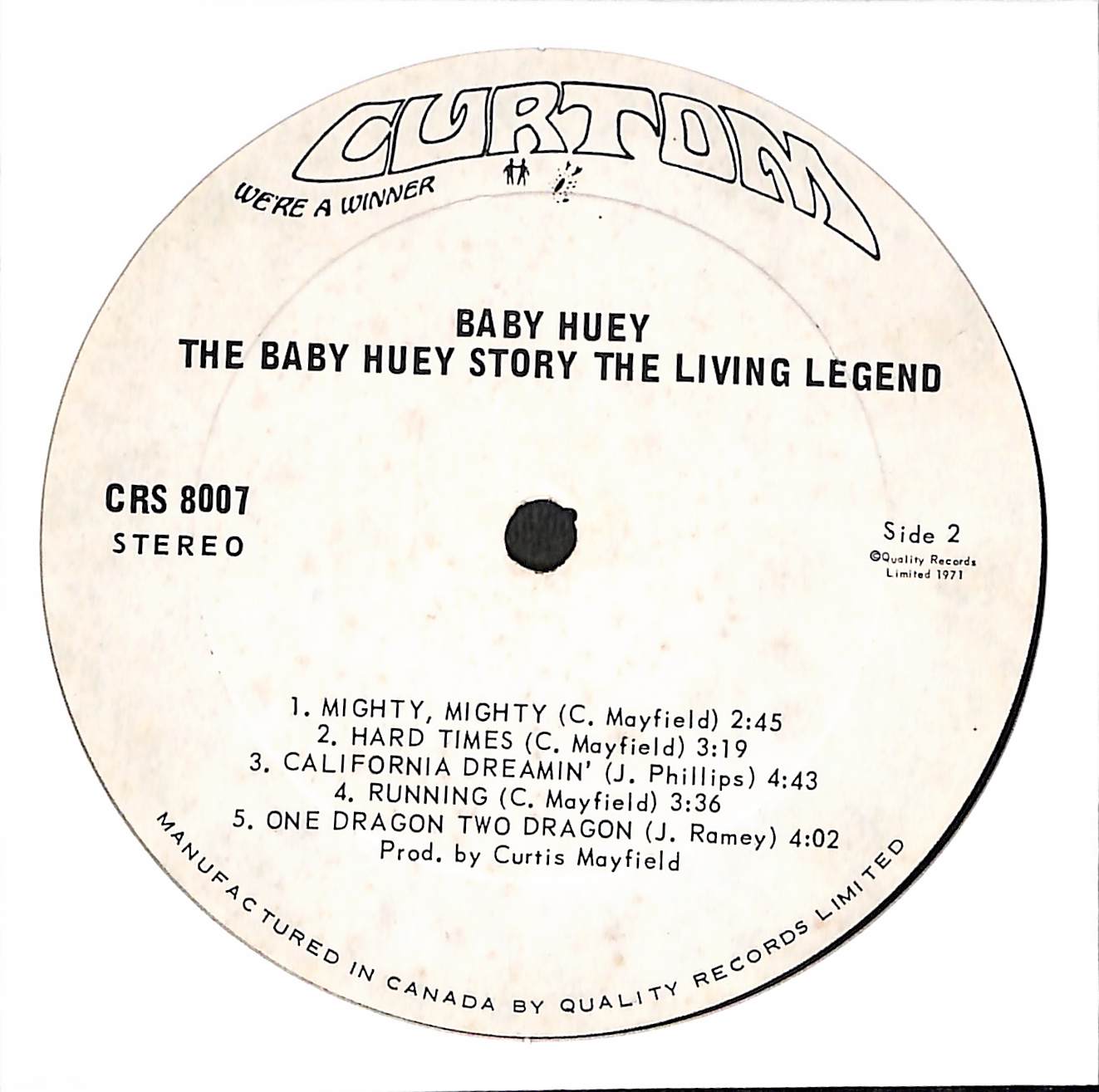 The Baby Huey Story - The Living Legend