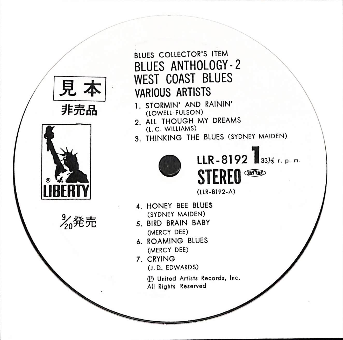 Blues Anthology-2 West Coast Blues