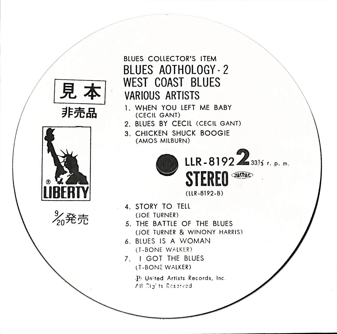 Blues Anthology-2 West Coast Blues