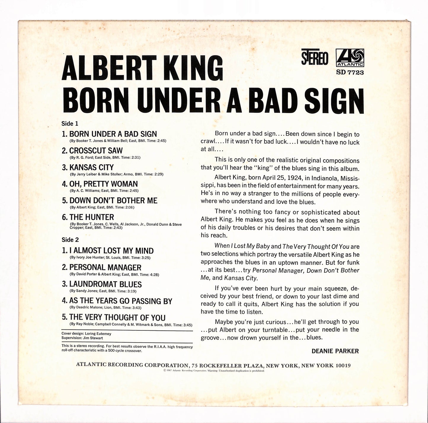 Born Under A Bad Sign