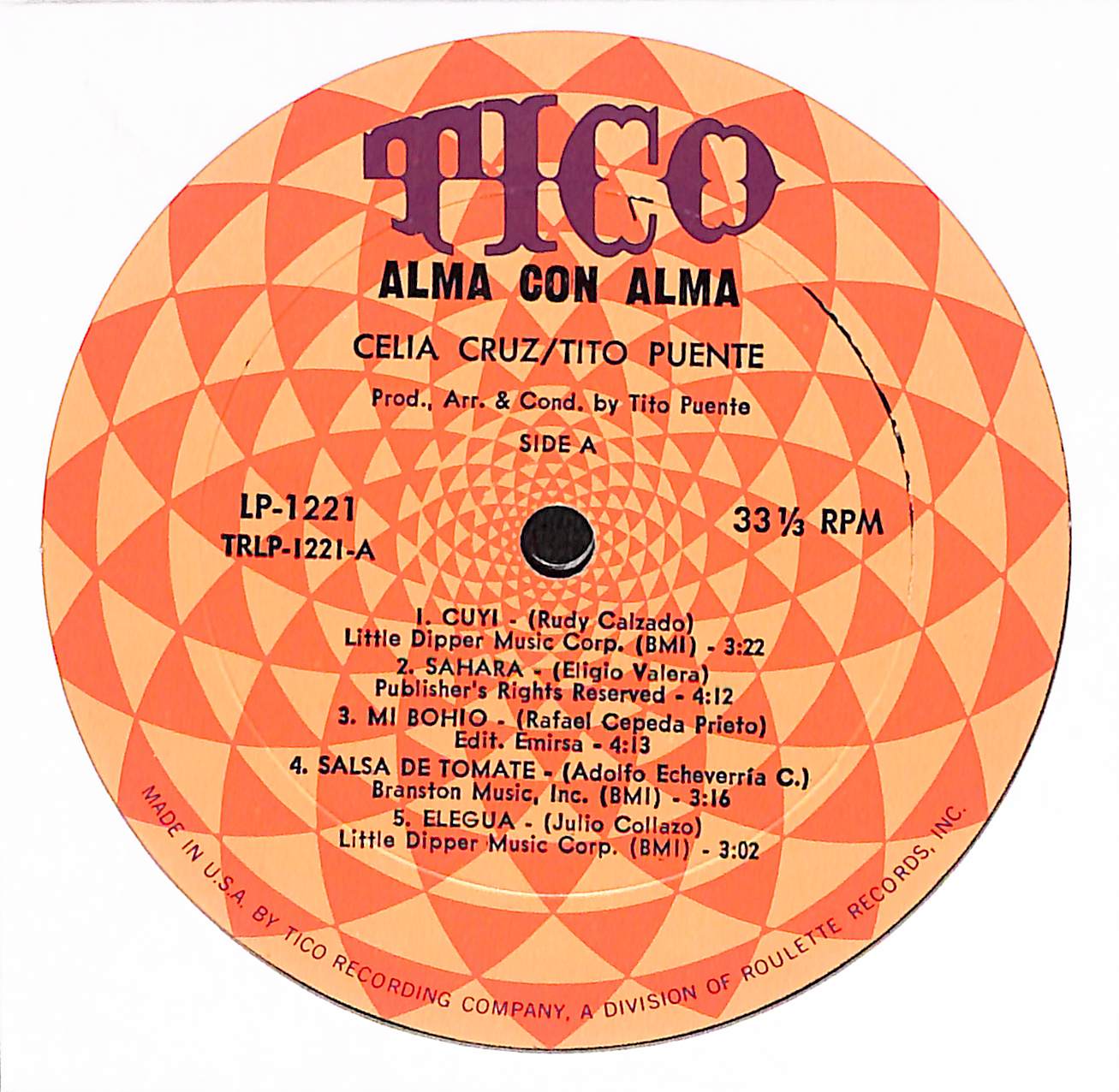 Alma Con Alma (The Heart & Soul Of Celia Cruz & Tito Puente)