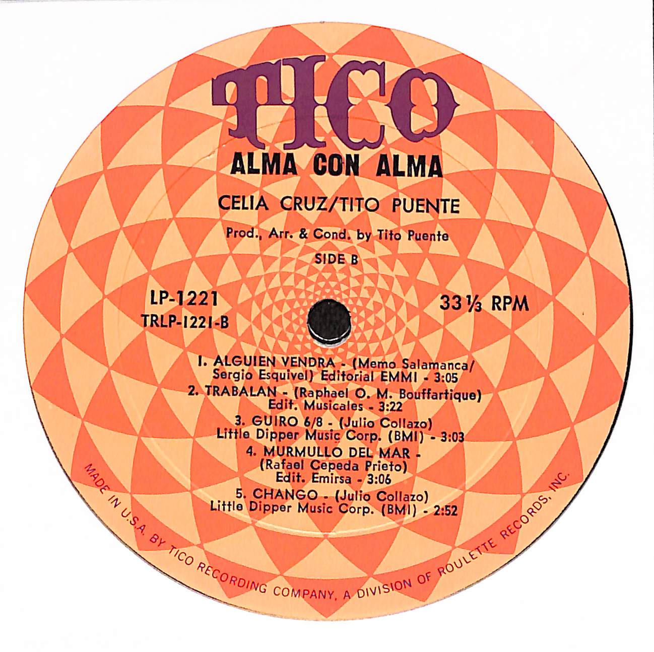 Alma Con Alma (The Heart & Soul Of Celia Cruz & Tito Puente)