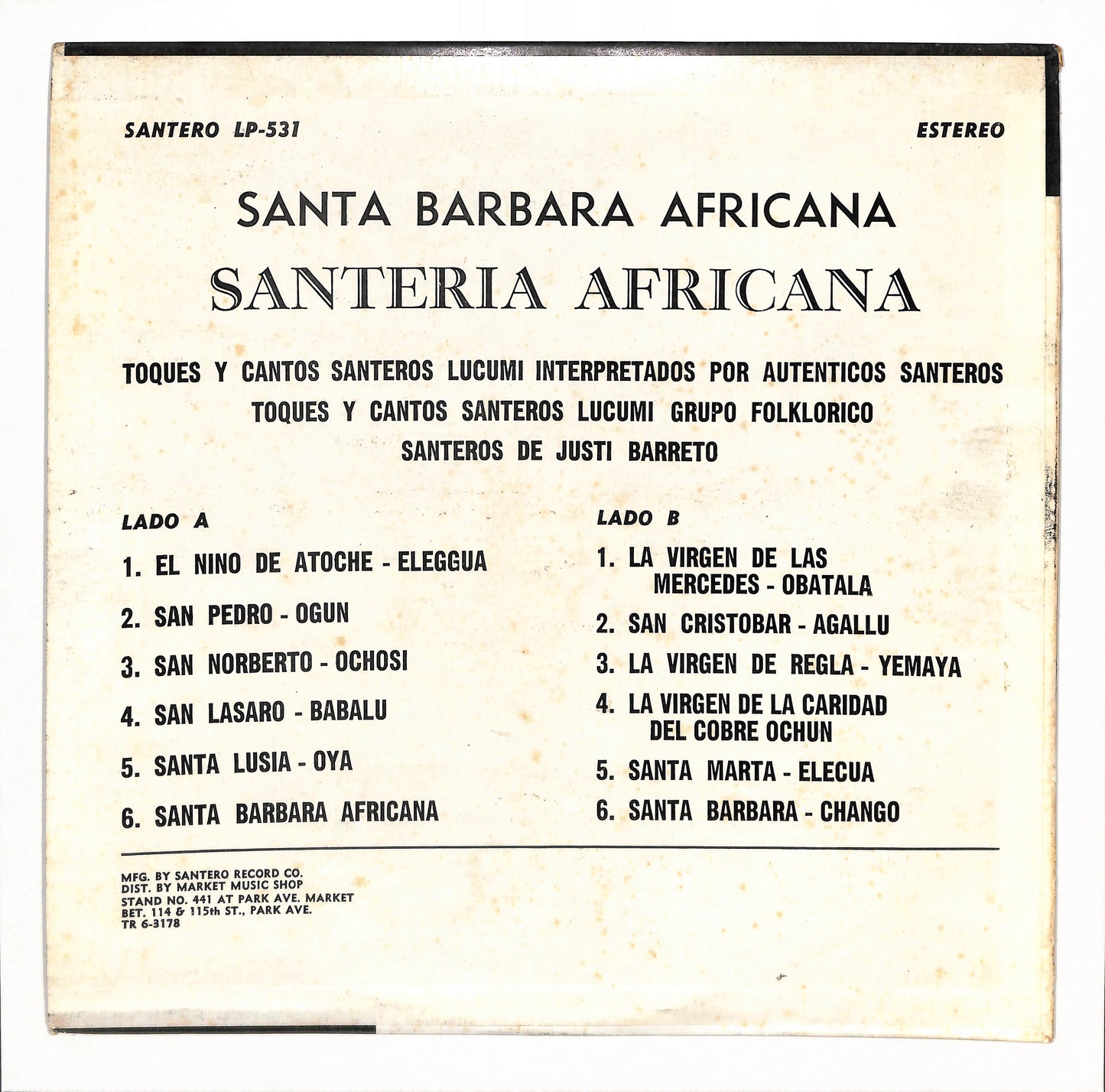 Santa Barbara Africana