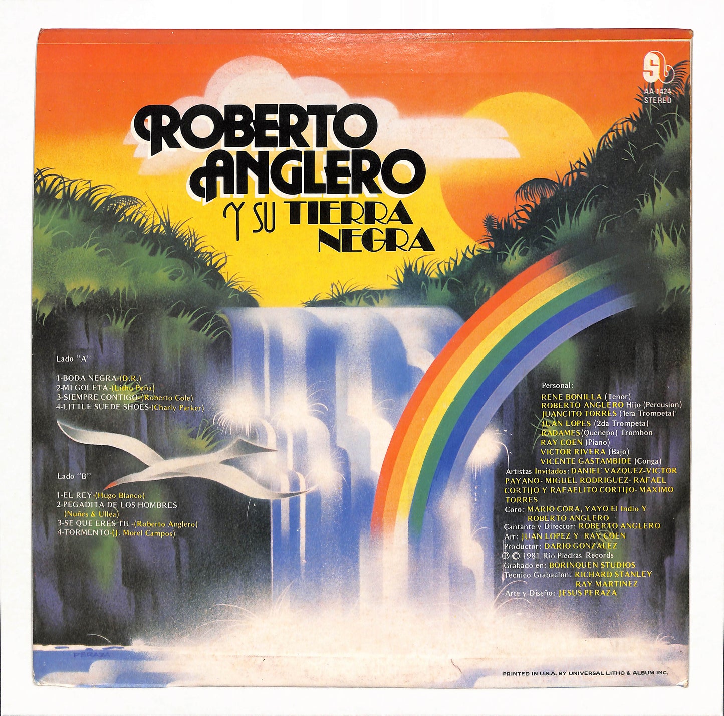 Roberto Anglero Y Su Tierra Negra