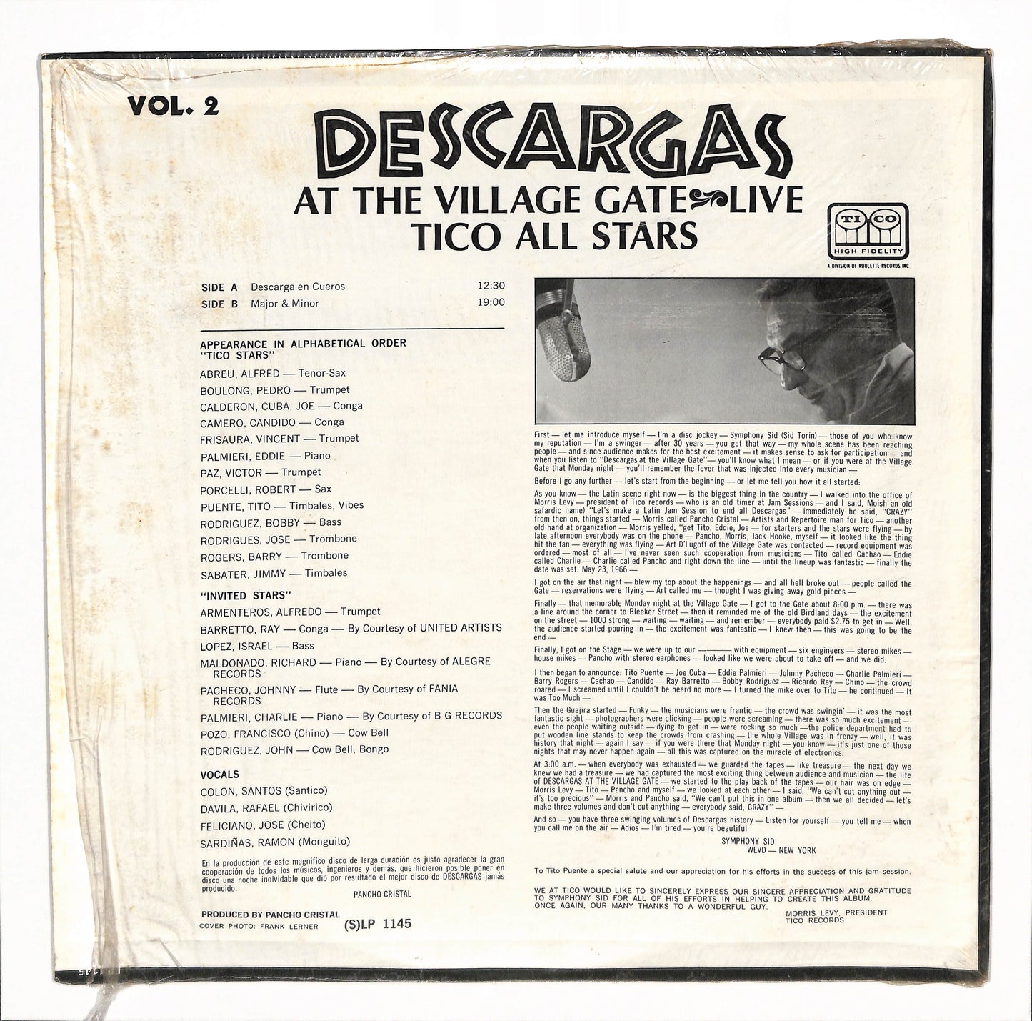 Descargas At The Village Gate Live Vol. 2