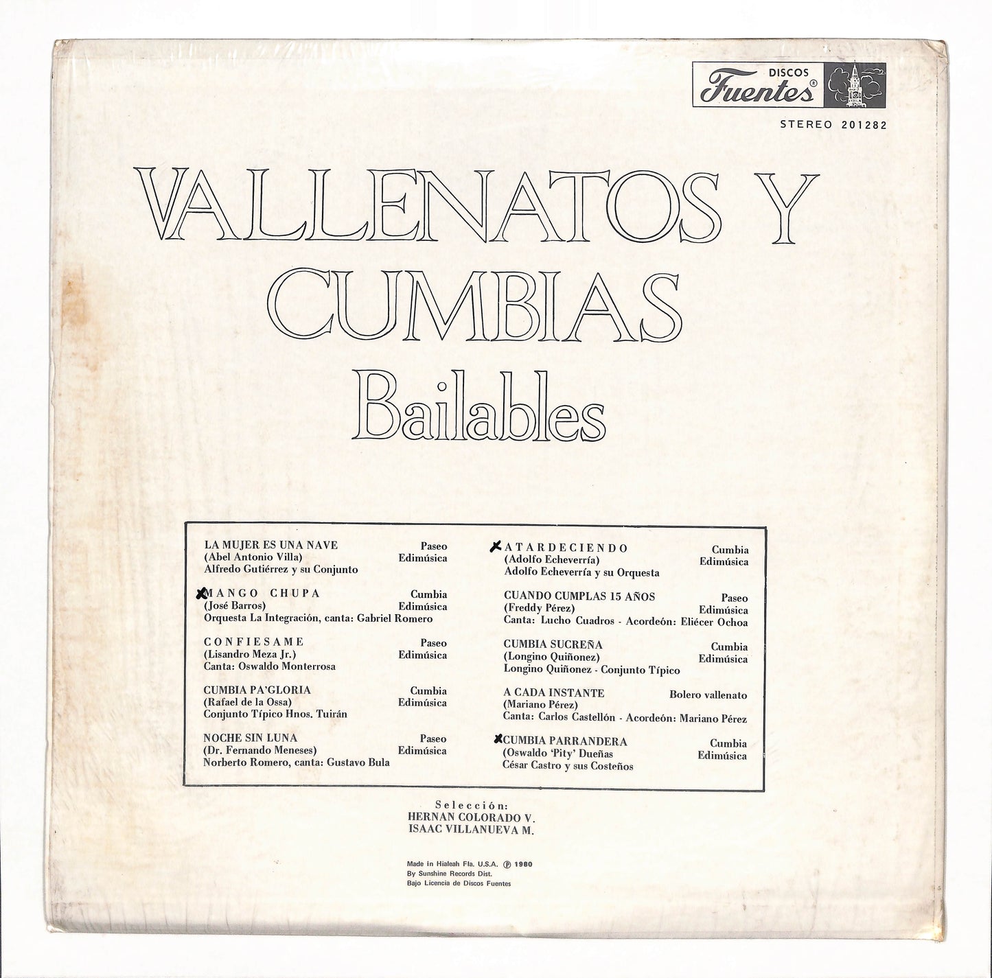 Vallenatos Y Cumbias Bailables