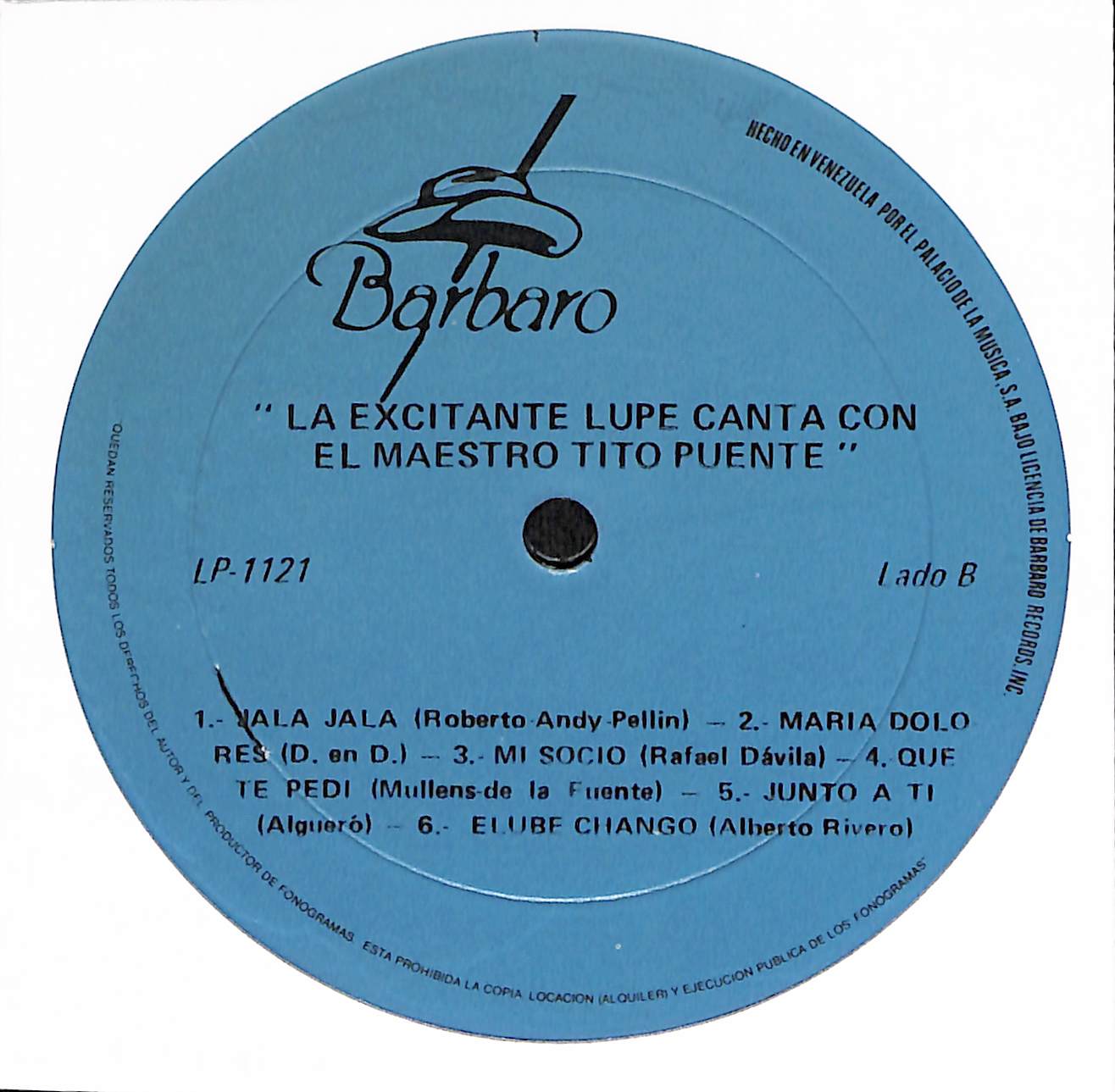 Tito Puente Swings The Exciting Lupe Sings