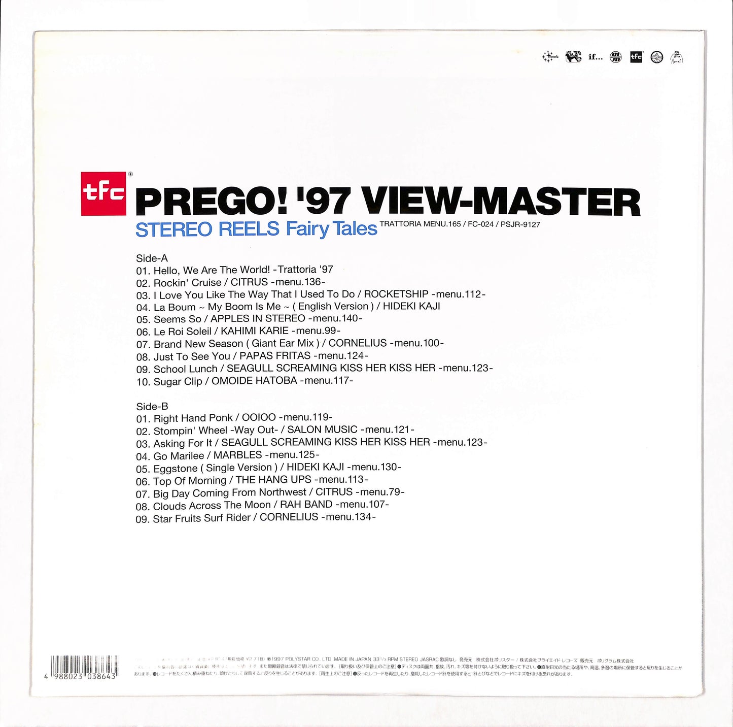 Prego! '97 View-Master