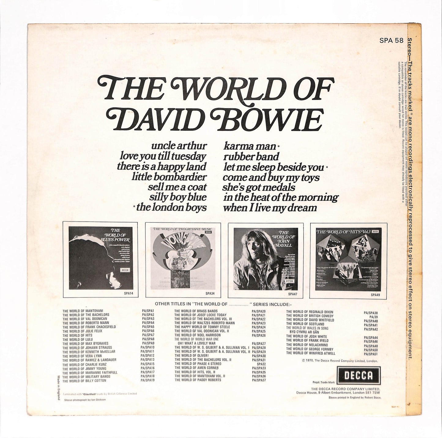 The World Of David Bowie