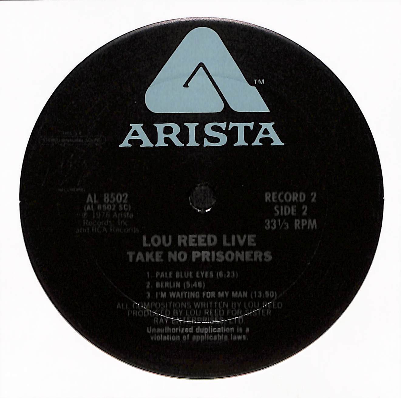 Lou Reed Live - Take No Prisoners