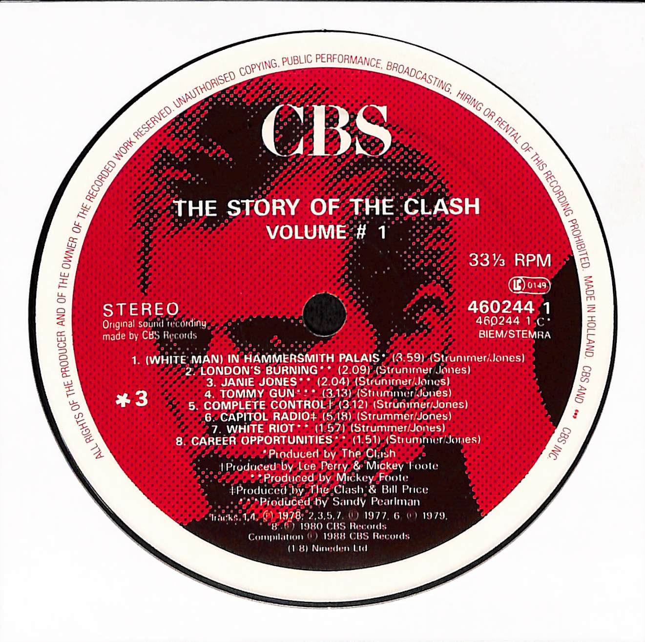 The Story Of The Clash  (Volume 1)