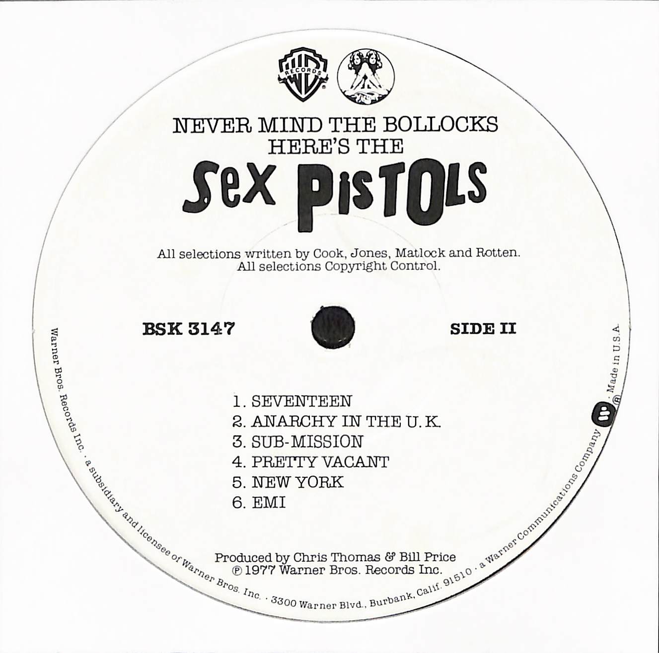 Never Mind The Bollocks Here's The Sex Pistols