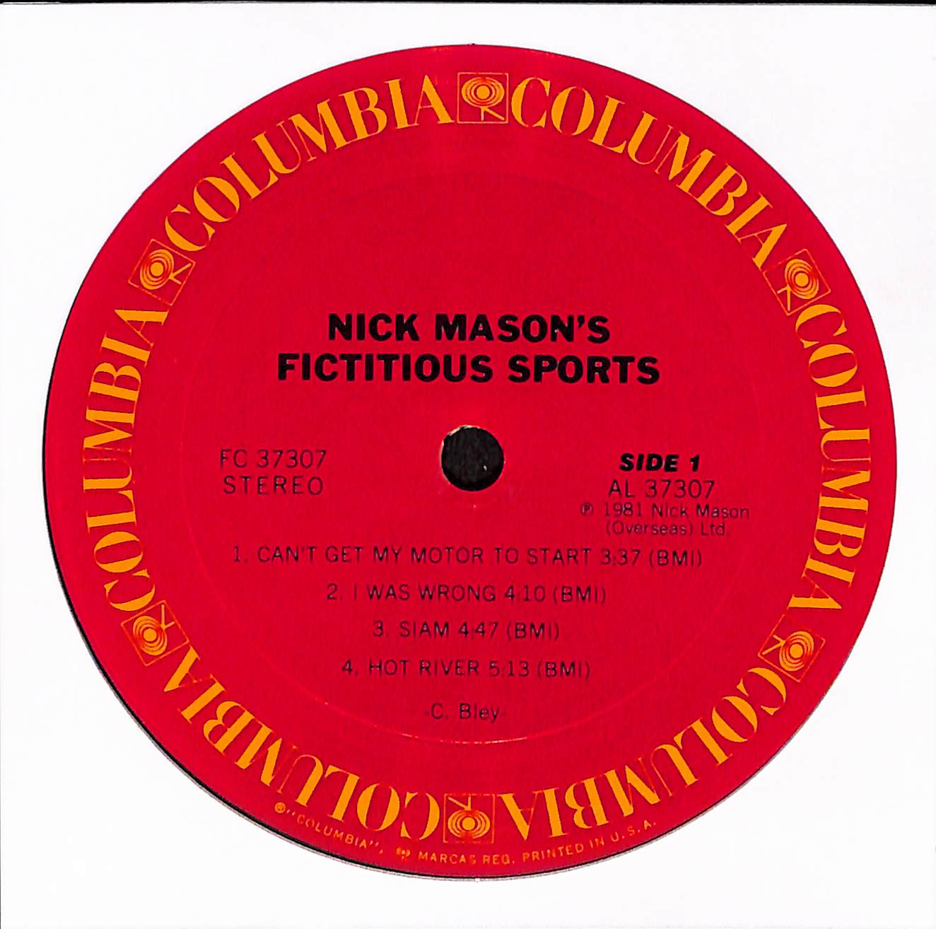 Nick Mason's Fictitious Sports