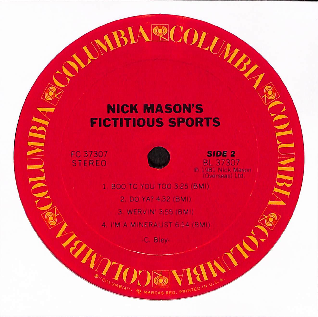 Nick Mason's Fictitious Sports