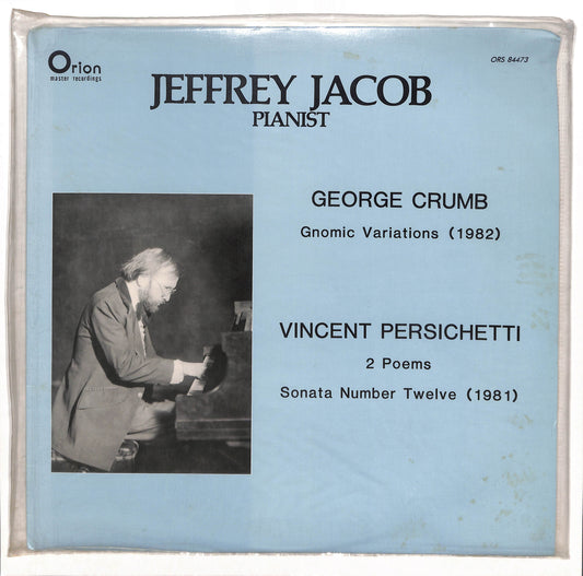 Jeffrey Jacob - Gnomic Variations (1982) / 2 Poems / Sonata Number Twelve (1981)