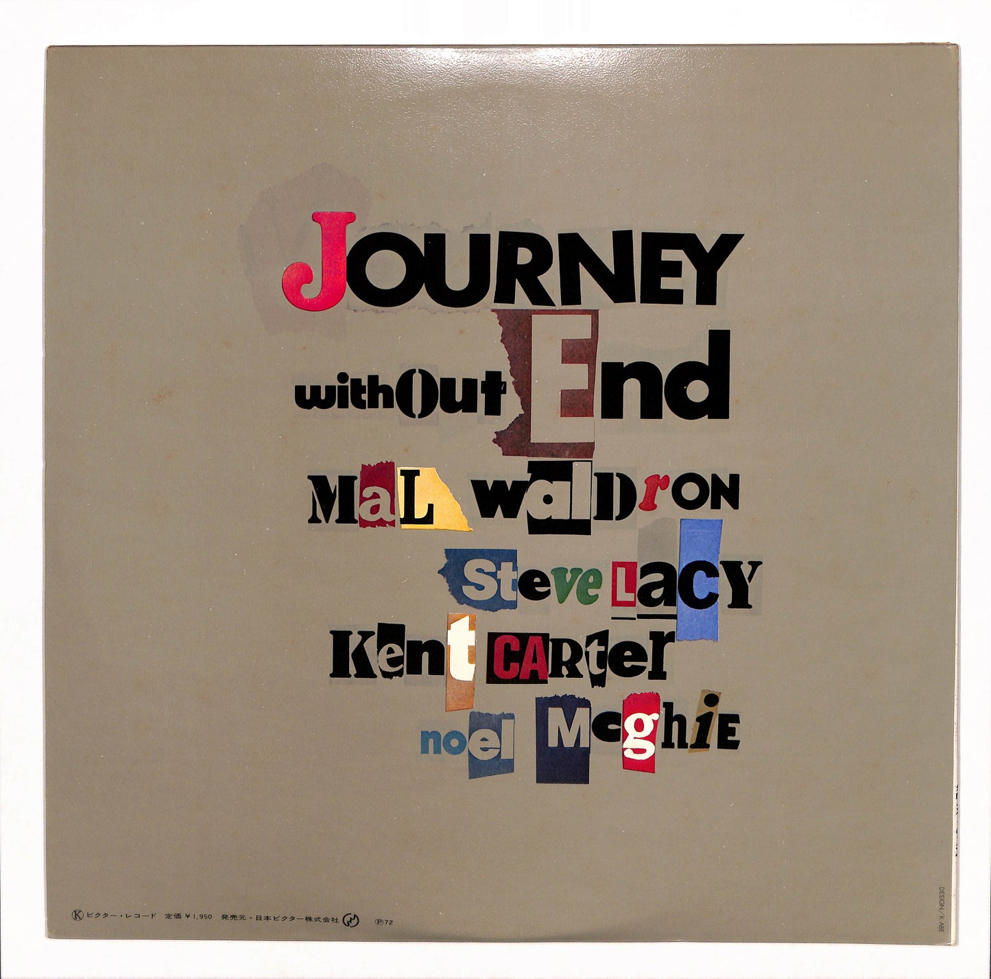 Steve Lacy - Journey Without End