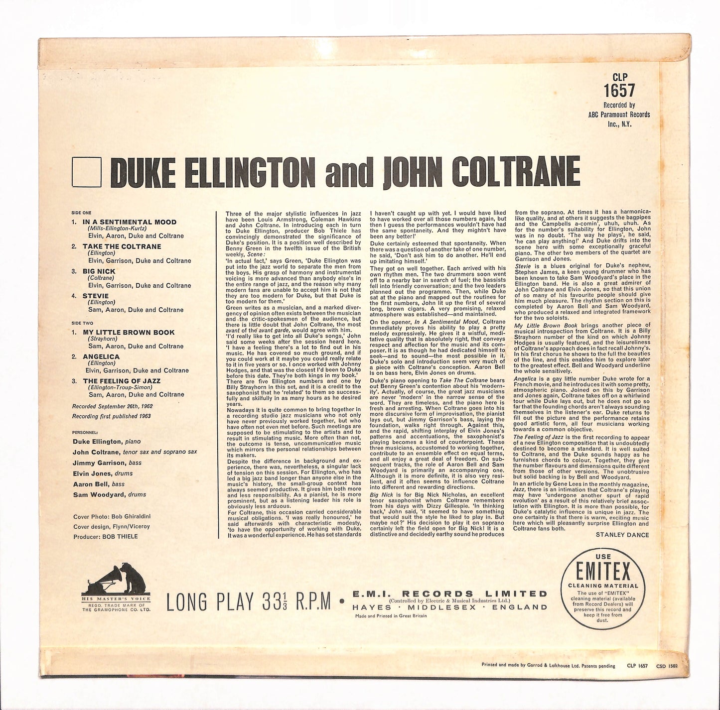 Duke Ellington & John Coltrane