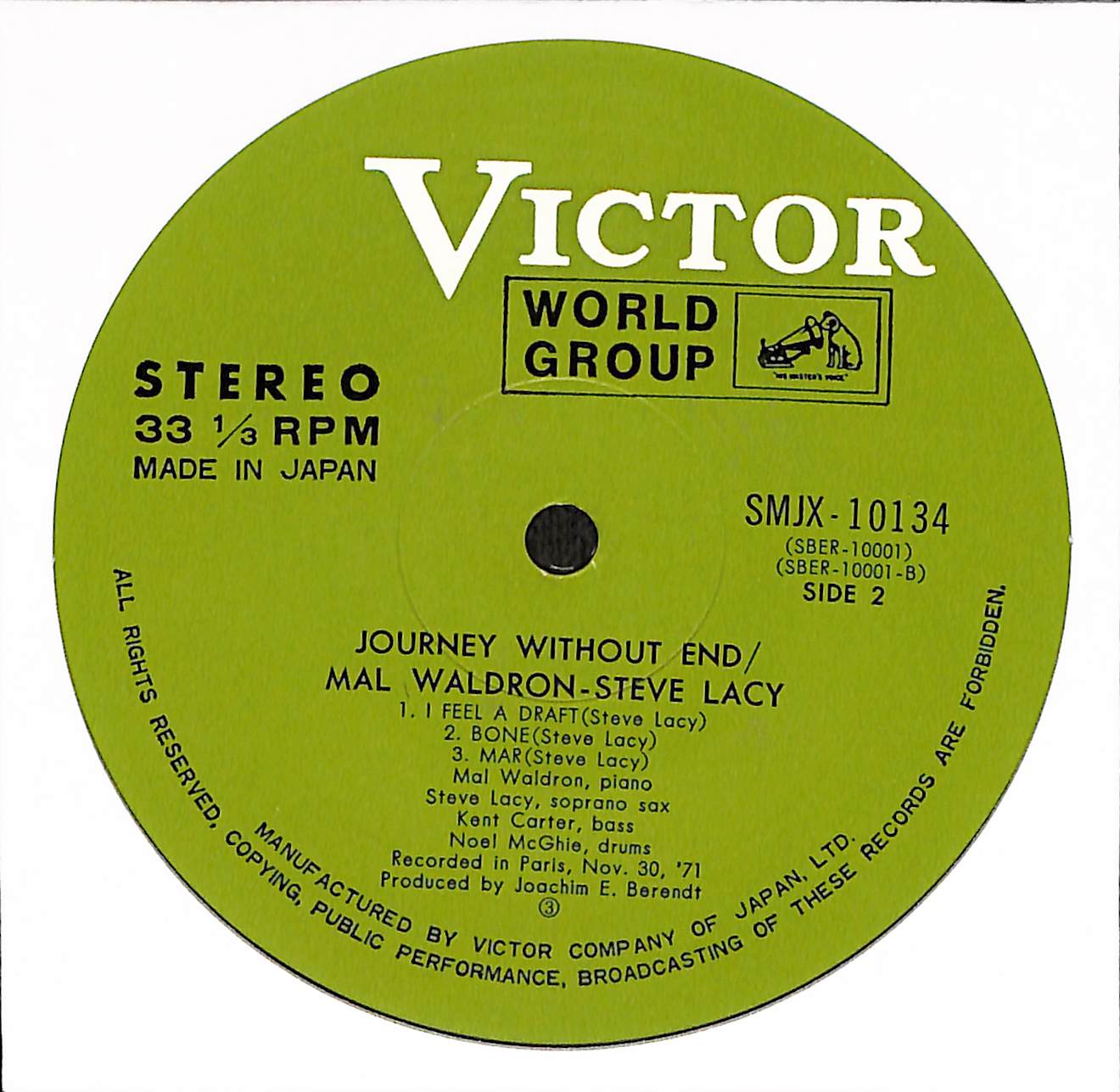 Steve Lacy - Journey Without End
