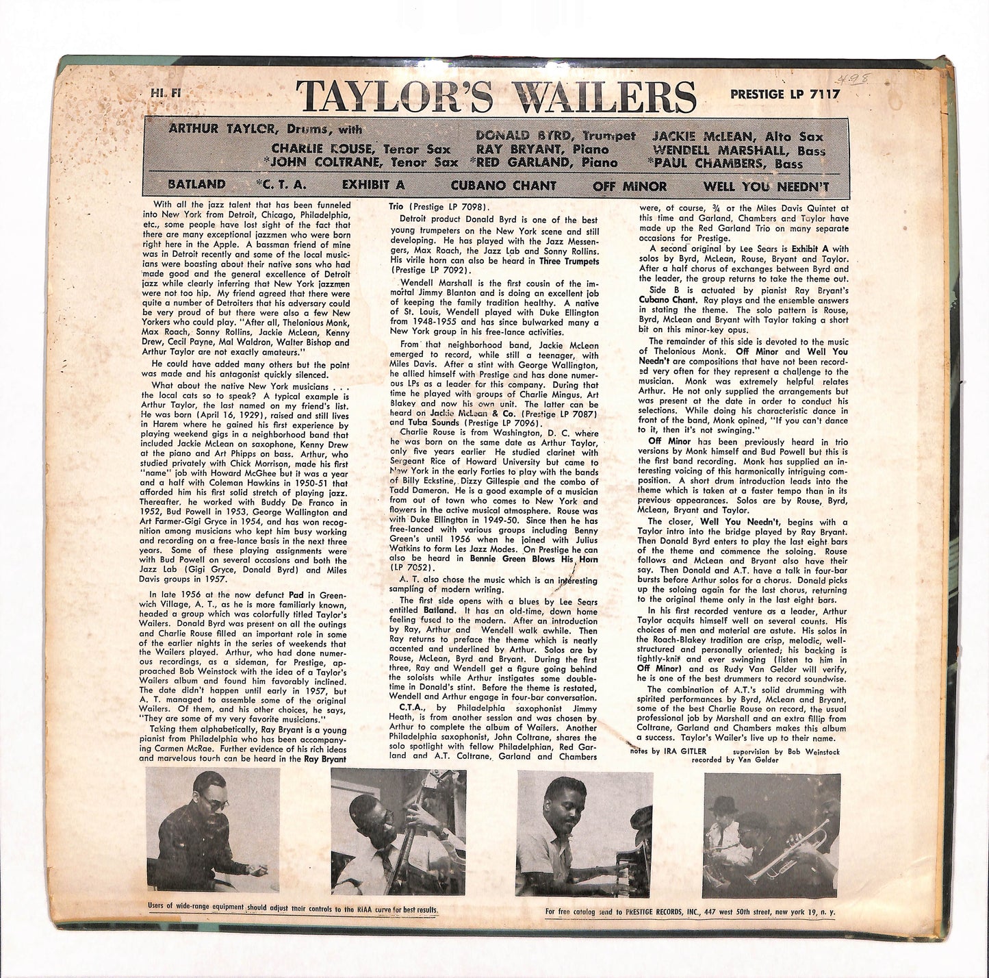 Taylor's Wailers