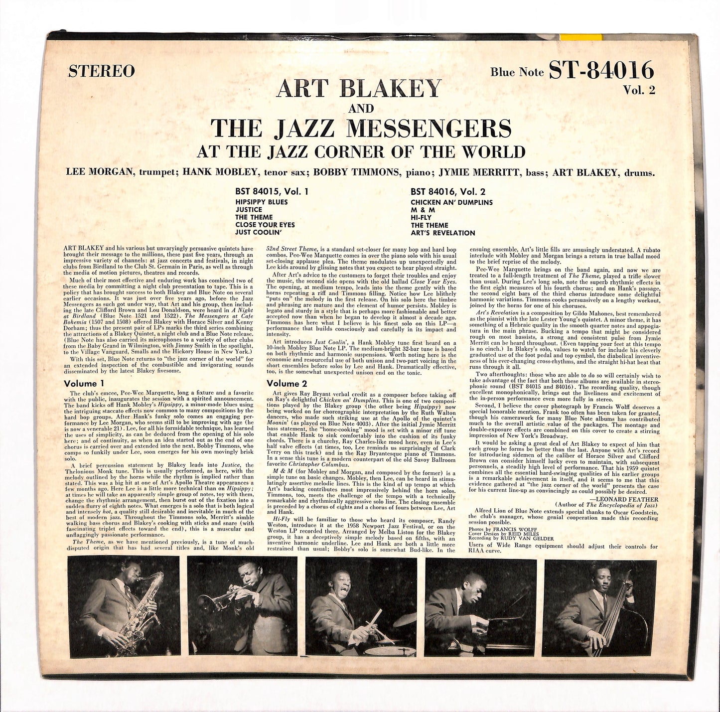 At The Jazz Corner Of The World Vol. 2
