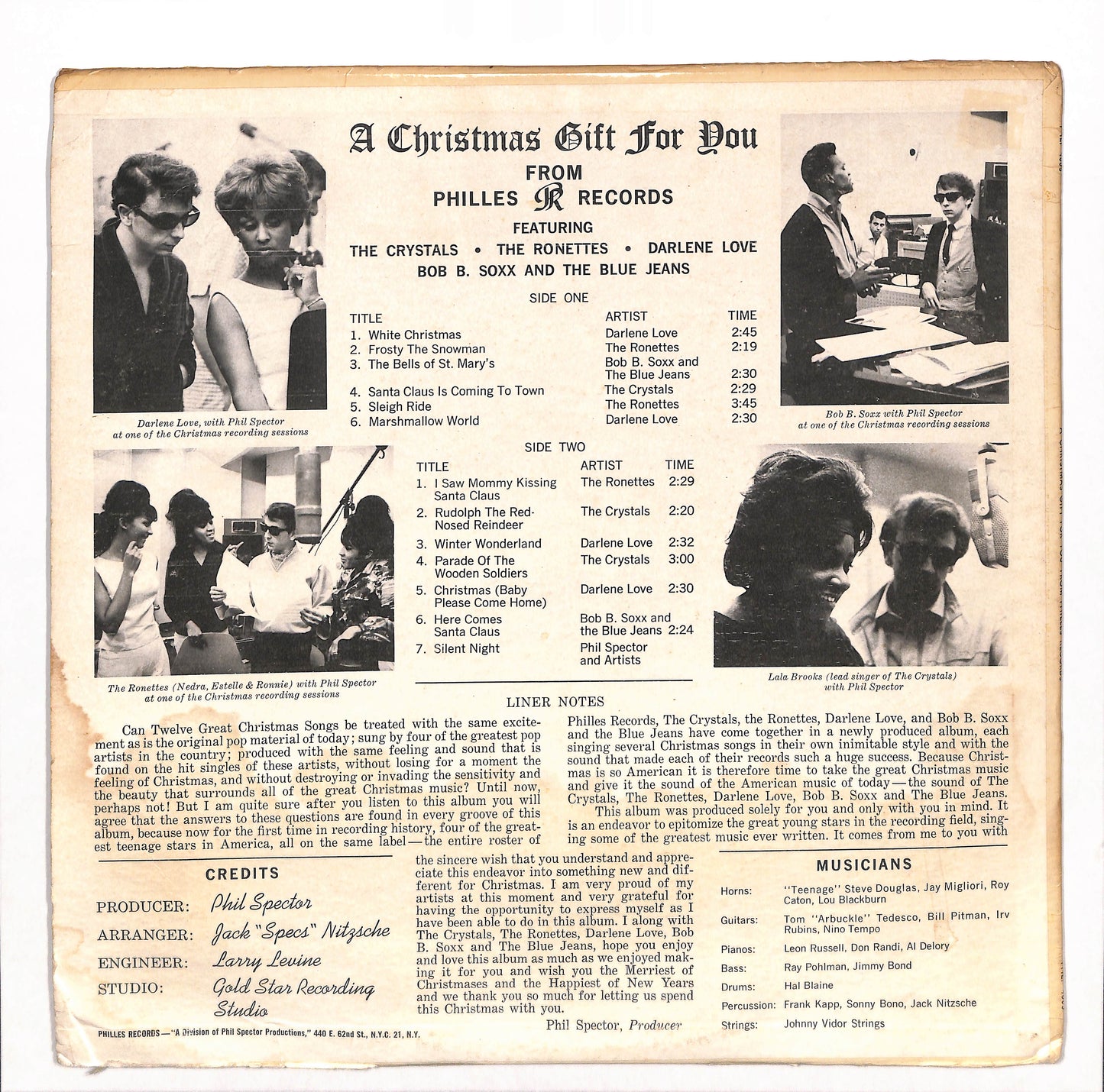 A Christmas Gift For You From Philles Records