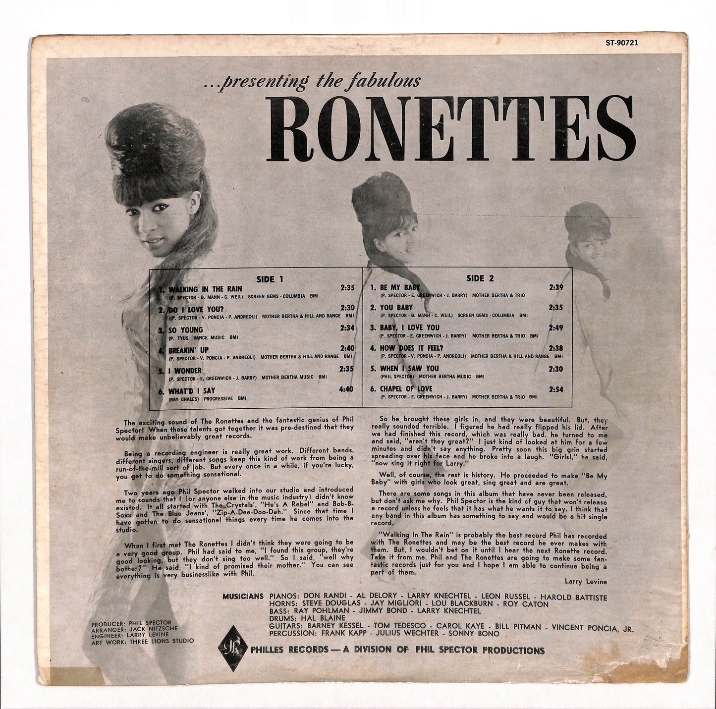 ...Presenting The Fabulous Ronettes Featuring Veronica