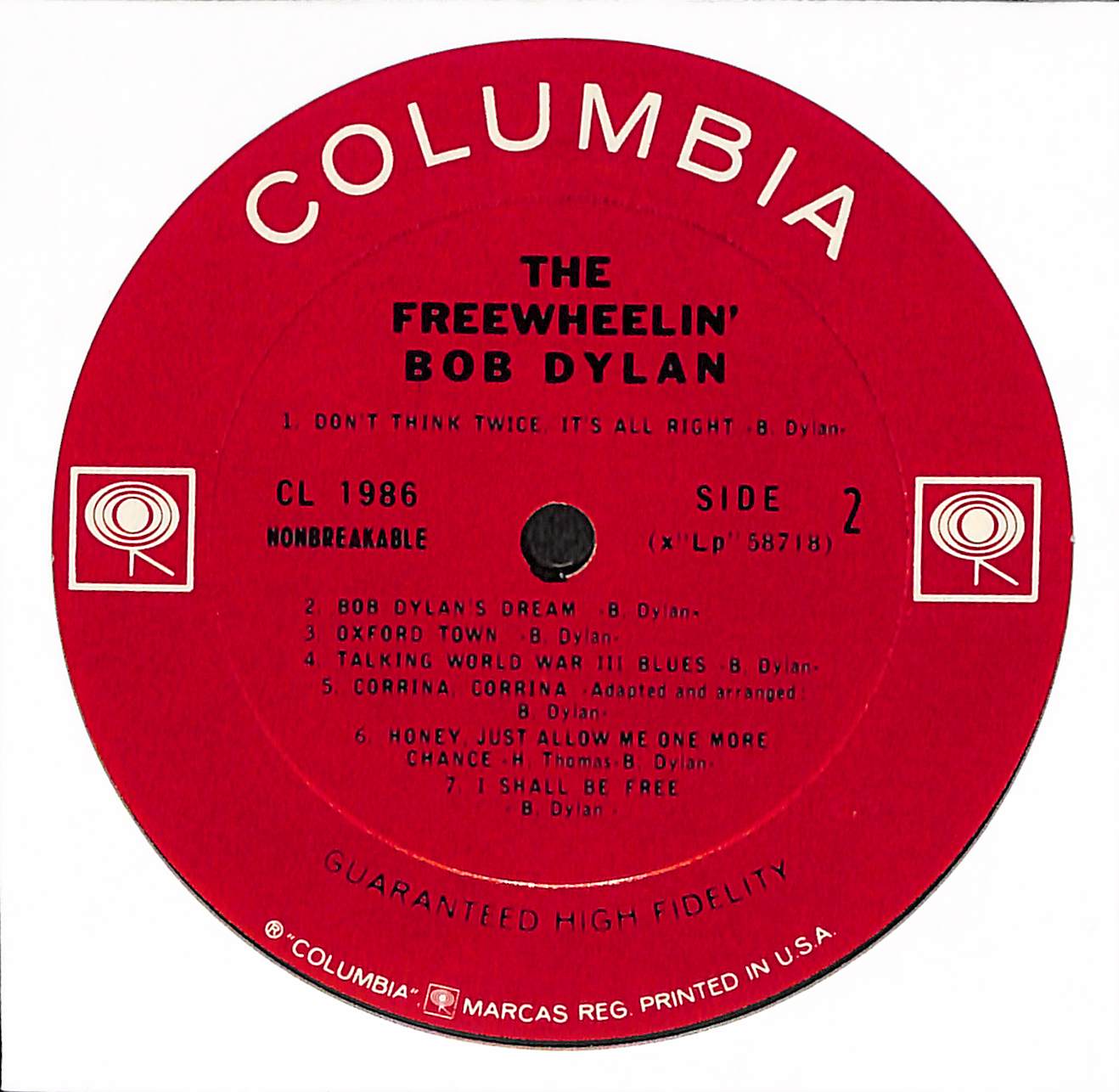 The Freewheelin' Bob Dylan