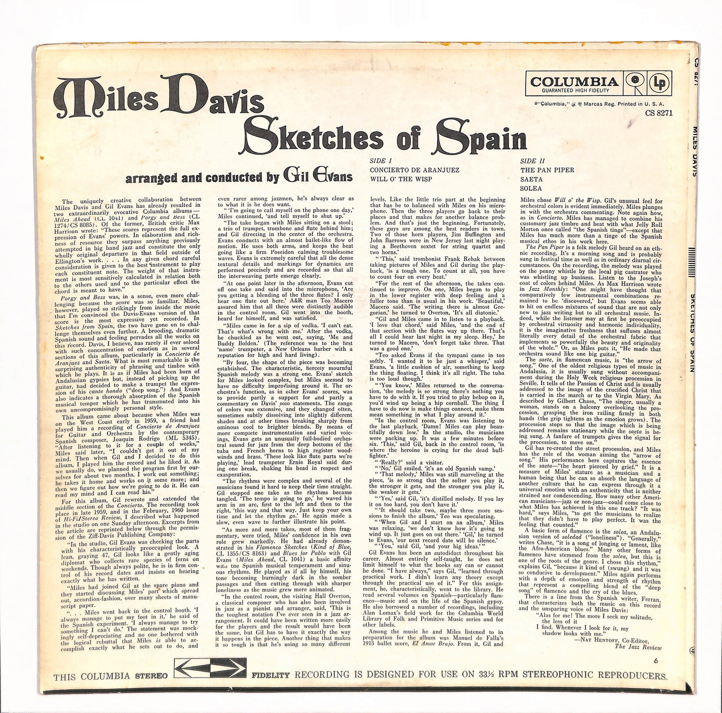 Sketches Of Spain