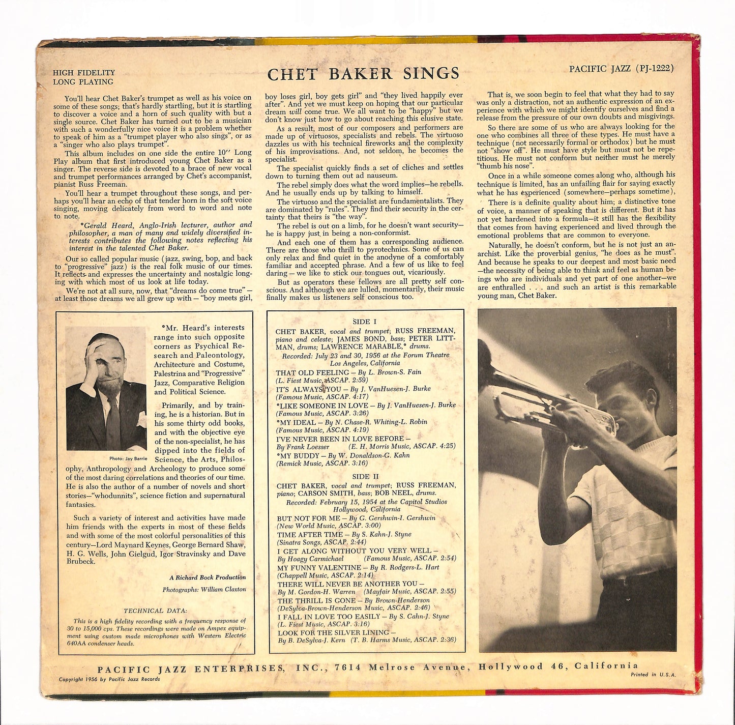 Chet Baker Sings