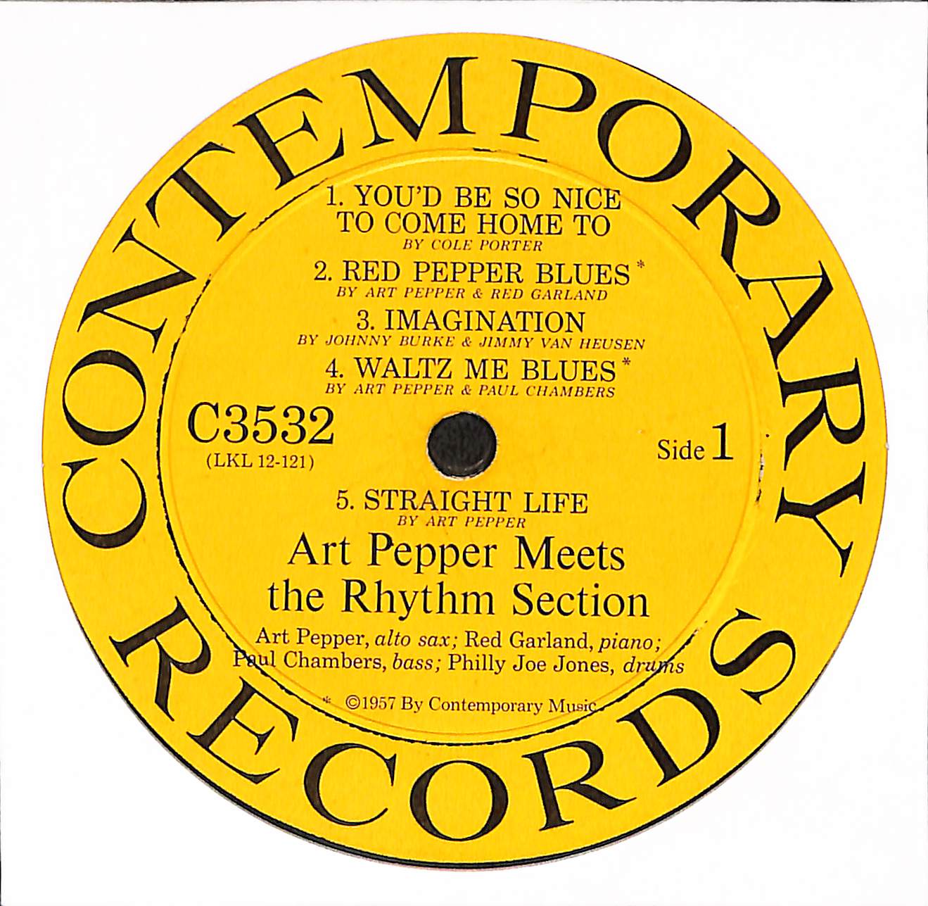 Art Pepper Meets The Rhythm Section