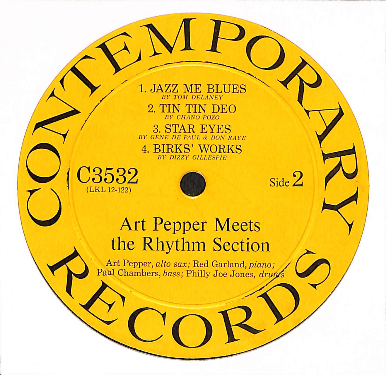 Art Pepper Meets The Rhythm Section