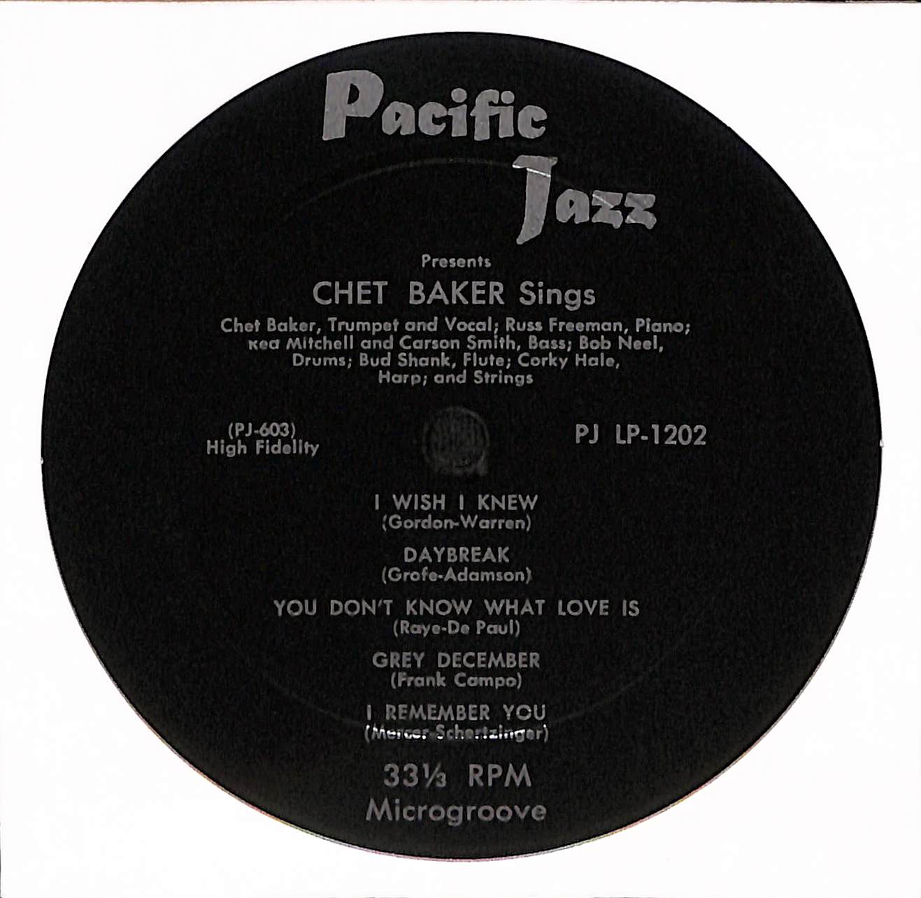 Sings And Plays With Bud Shank, Russ Freeman And Strings