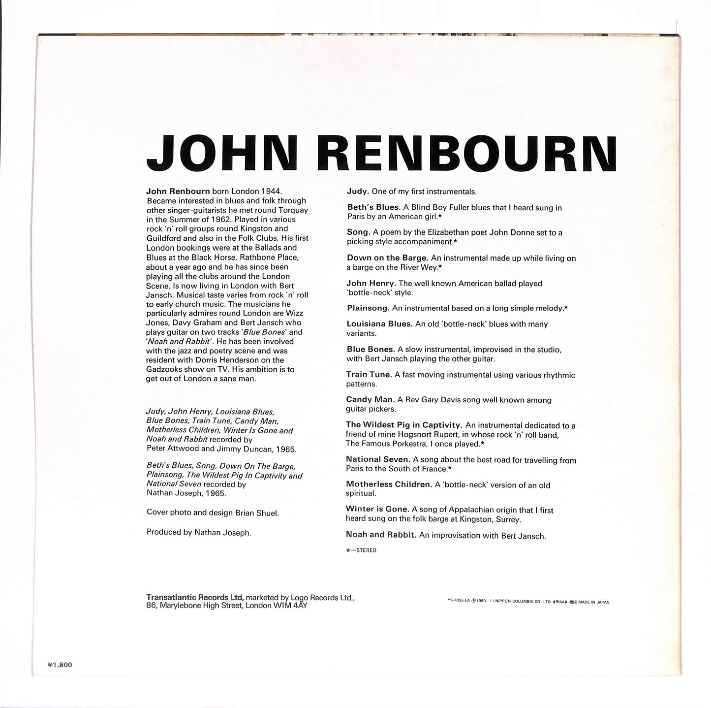 John Renbourn