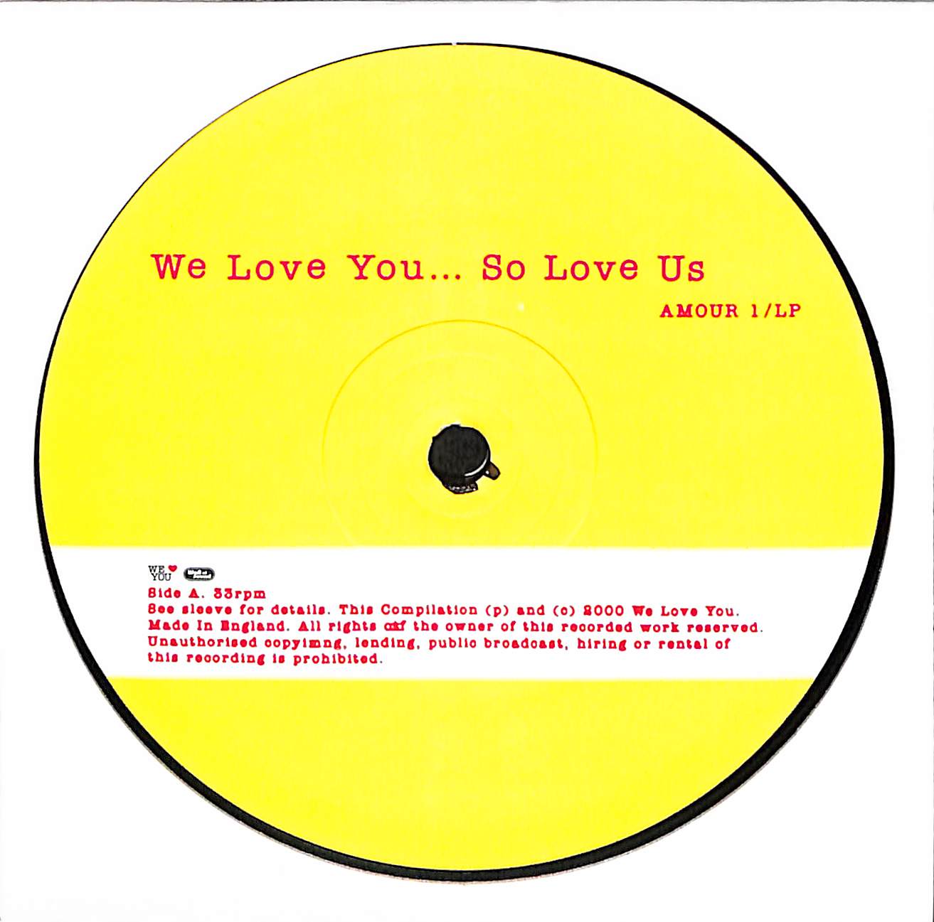 we オファー love you レコード