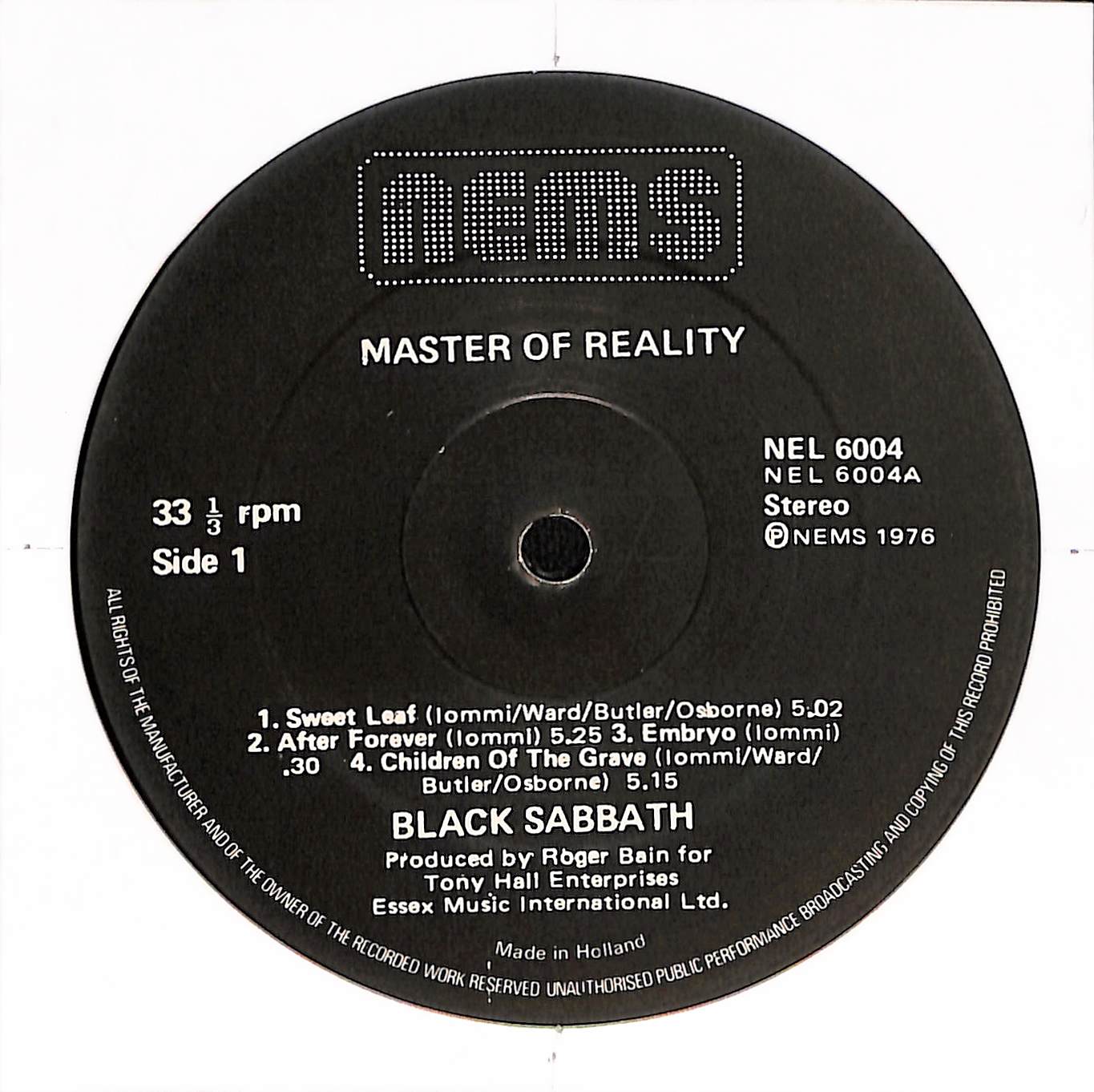 Master Of Reality