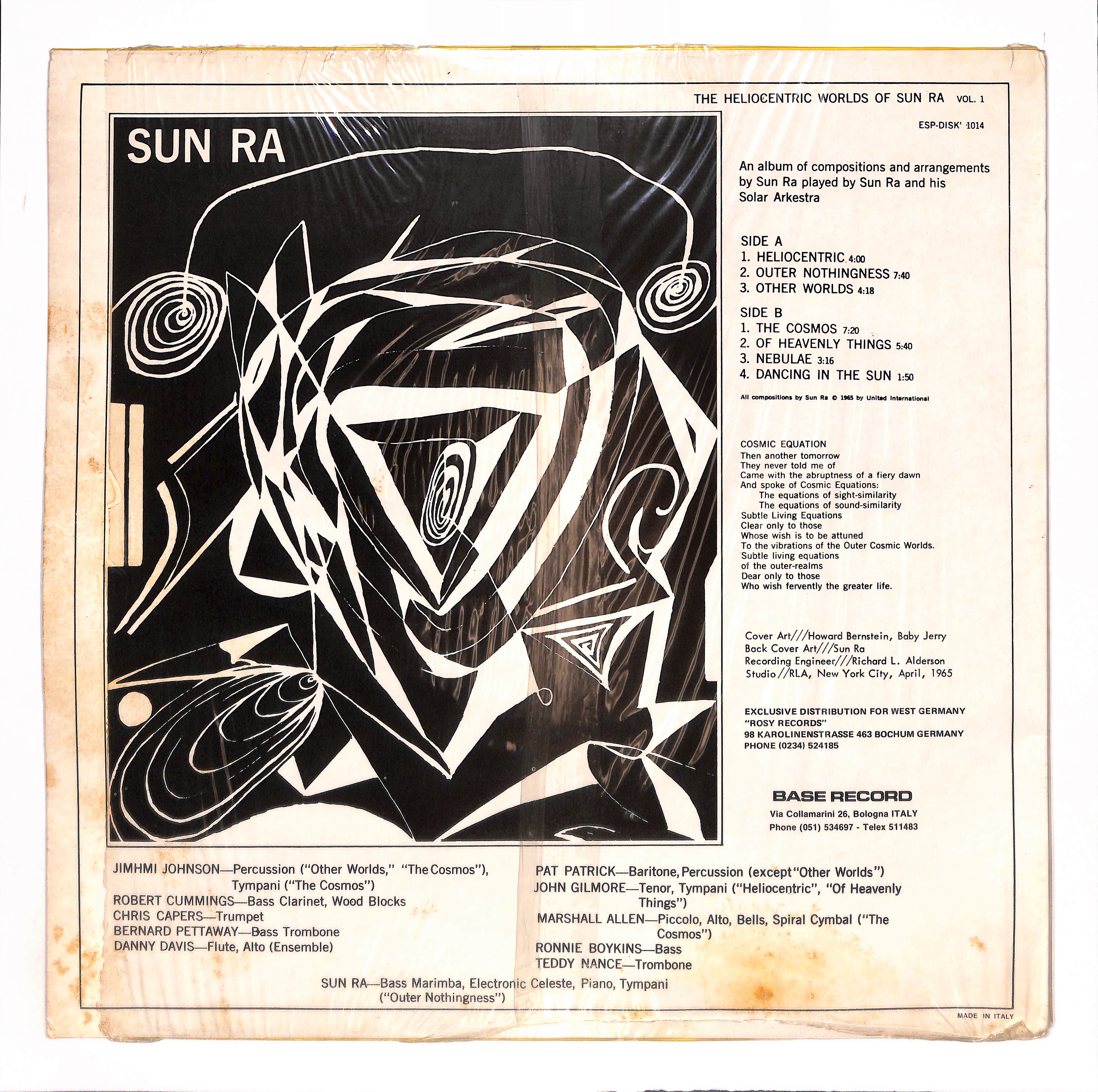 The Heliocentric Worlds Of Sun Ra, Vol. 1 – ELLA ONLINE