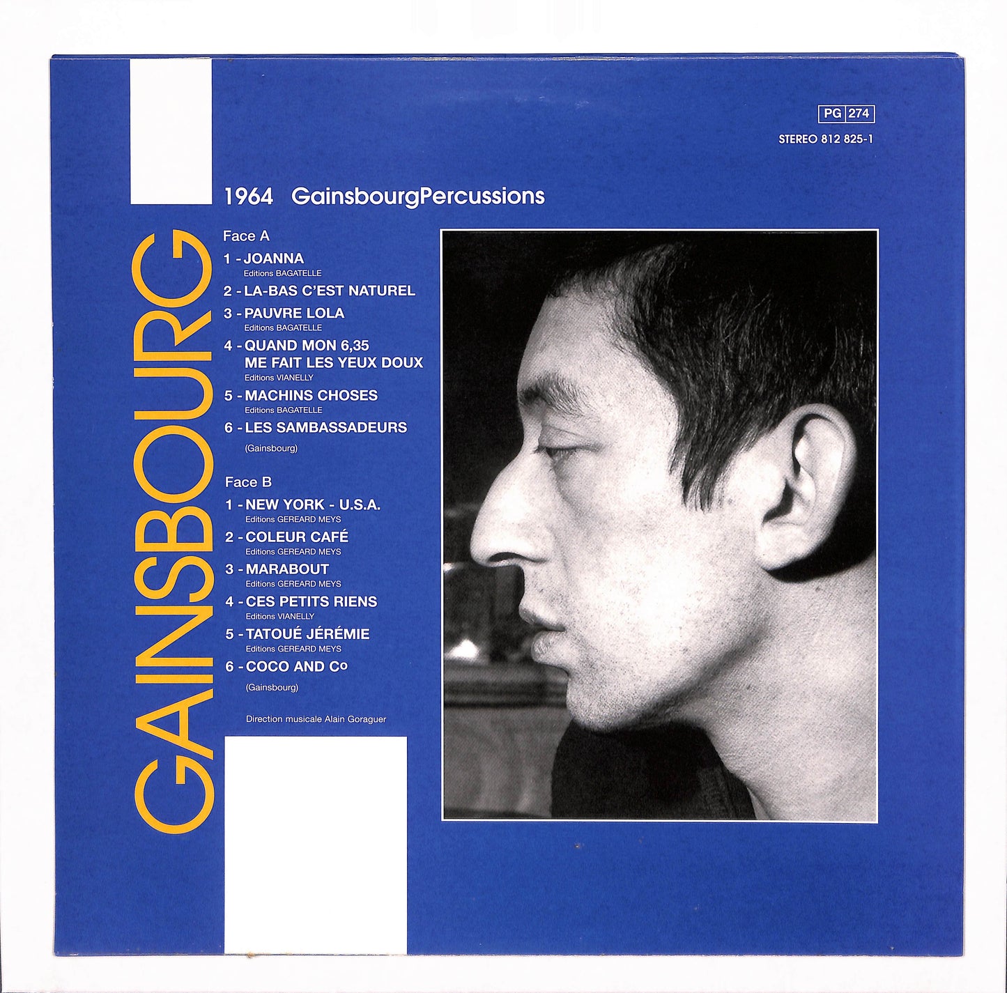 1964 "Gainsbourg Percussions"