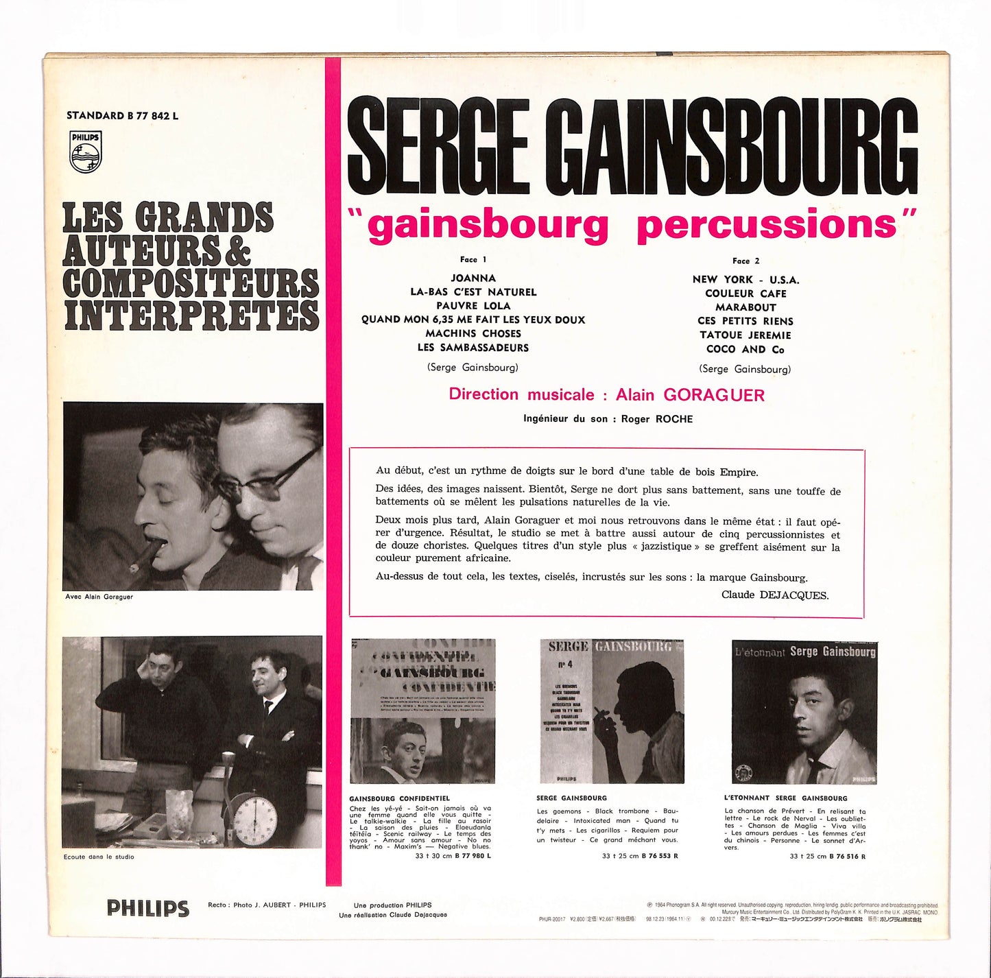 Gainsbourg Percussions