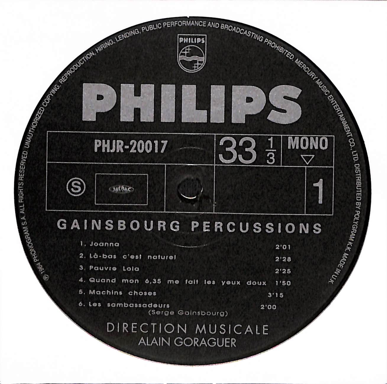 Gainsbourg Percussions