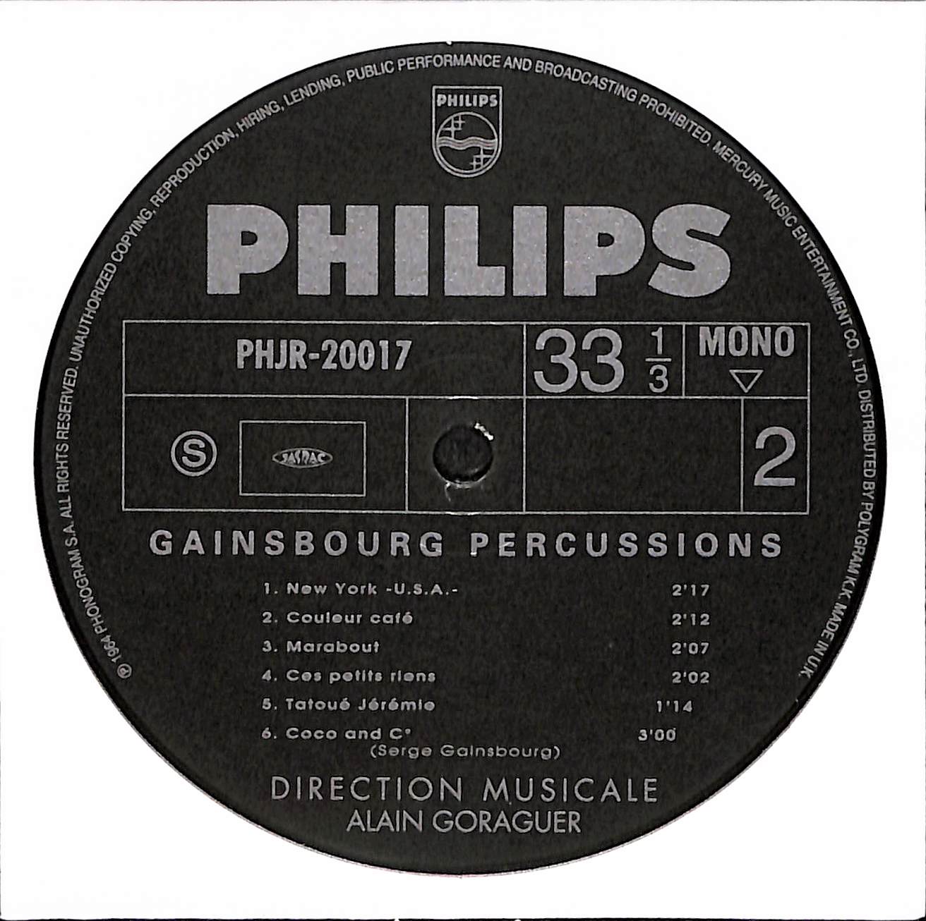 Gainsbourg Percussions